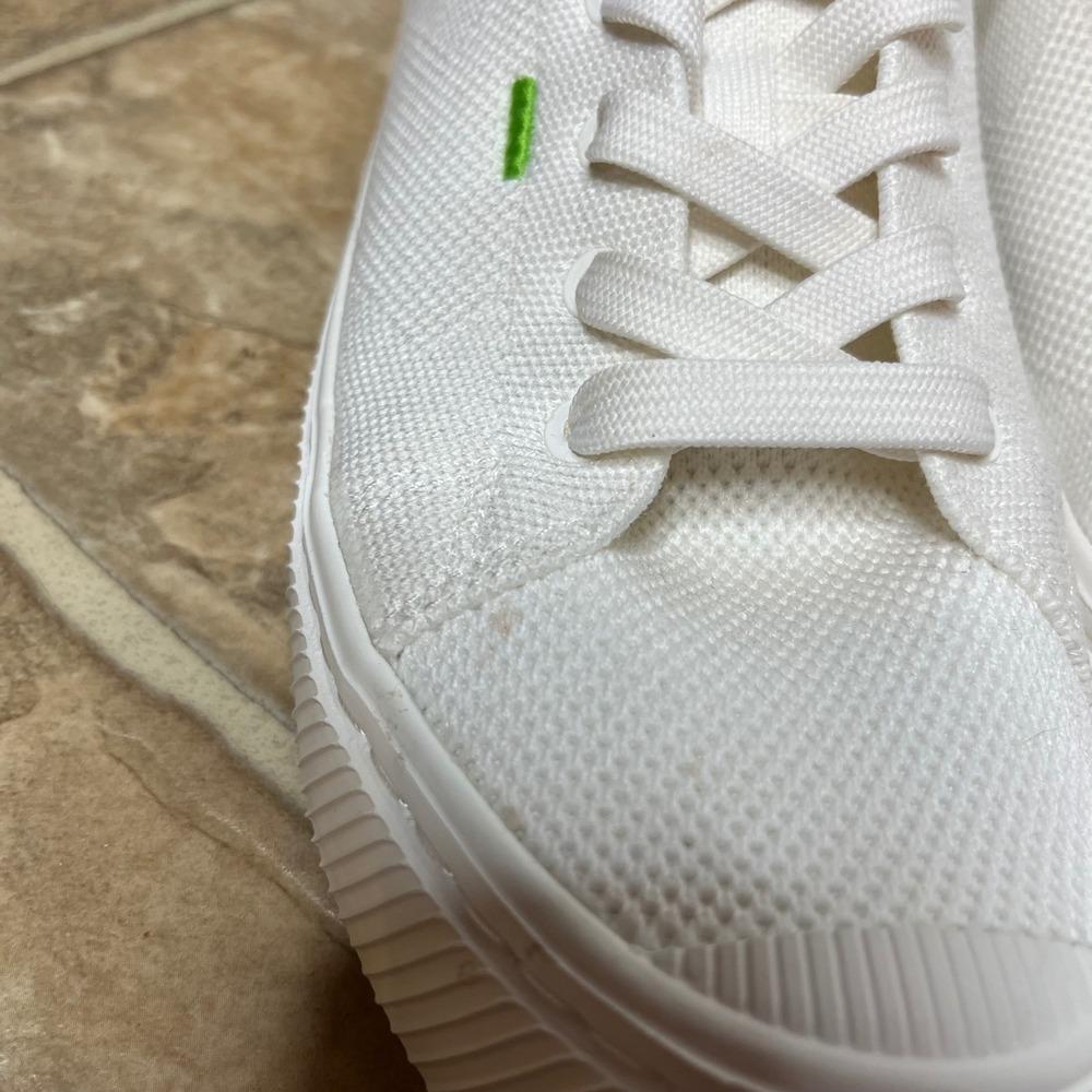 Cariuma IBI Low Off White Bamboo Knit Sneakers Women 8.5 Men 7 - Picture 5 of 10